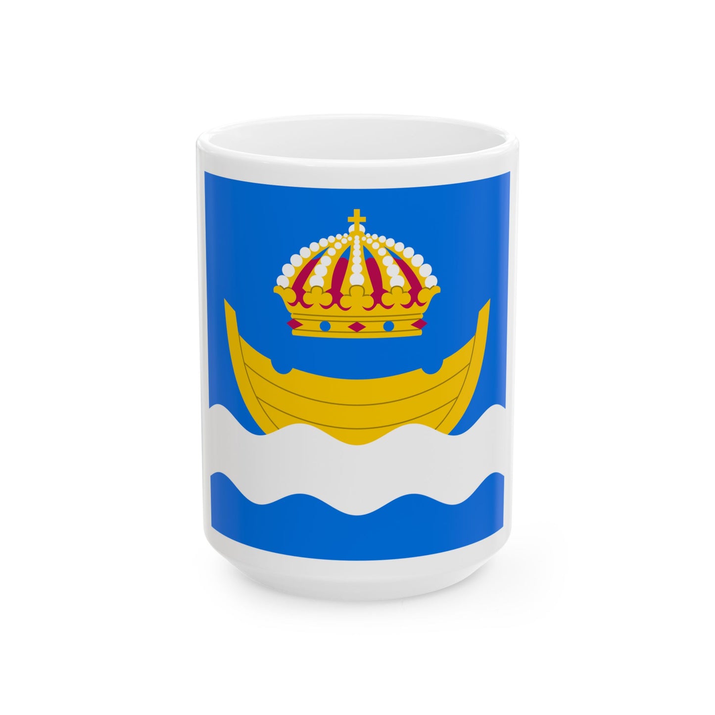 Hamina.lippu (Finland) White Coffee Mug-15oz-Go Mug Yourself