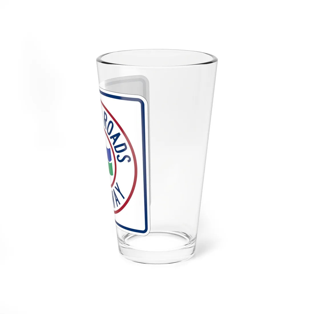 Hampton Roads Beltway (Virginia) (Road Sign) Pint Glass 16oz - Go Mug Yourself
