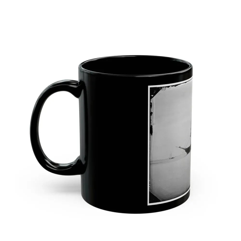 Hampton Roads, Va. School Ship U.S.S. Sabine (U.S. Civil War) Black Coffee Mug - Go Mug Yourself