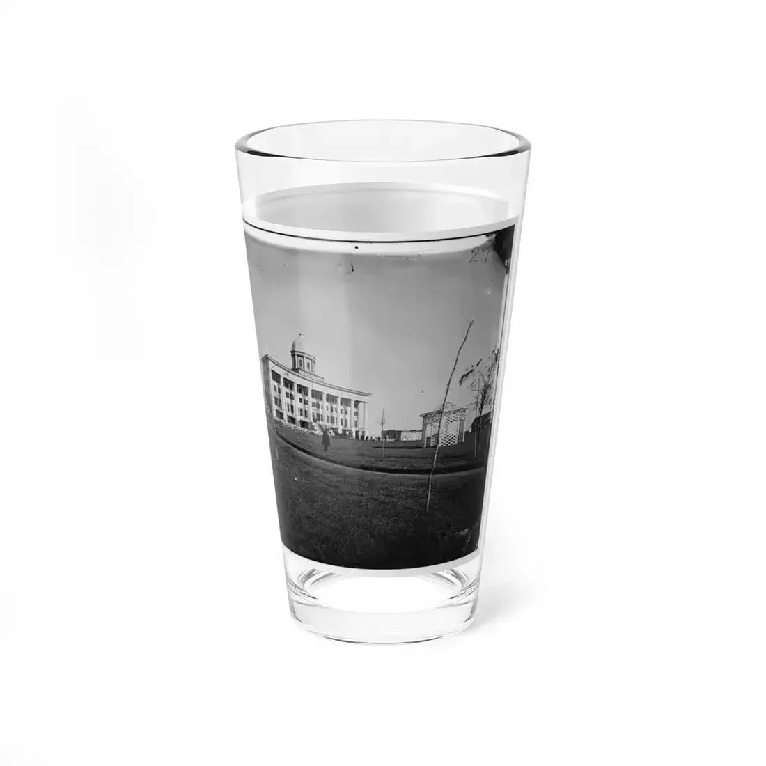 Hampton, Va. Chesapeake Hospital And Grounds (U.S. Civil War) Pint Glass 16oz - Go Mug Yourself