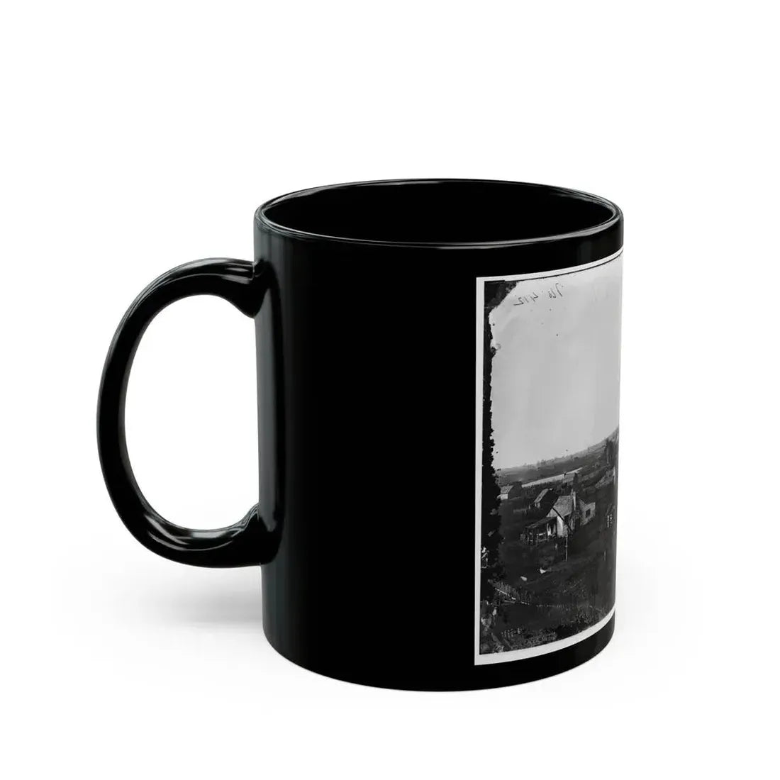 Hampton, Va. View Of The Town (U.S. Civil War) Black Coffee Mug - Go Mug Yourself