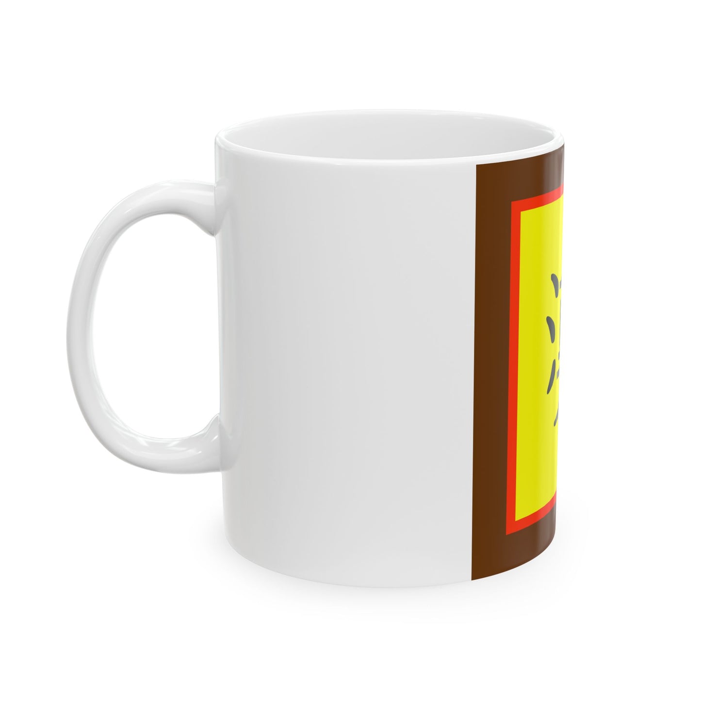 Han Chinese flag (China) White Coffee Mug-Go Mug Yourself