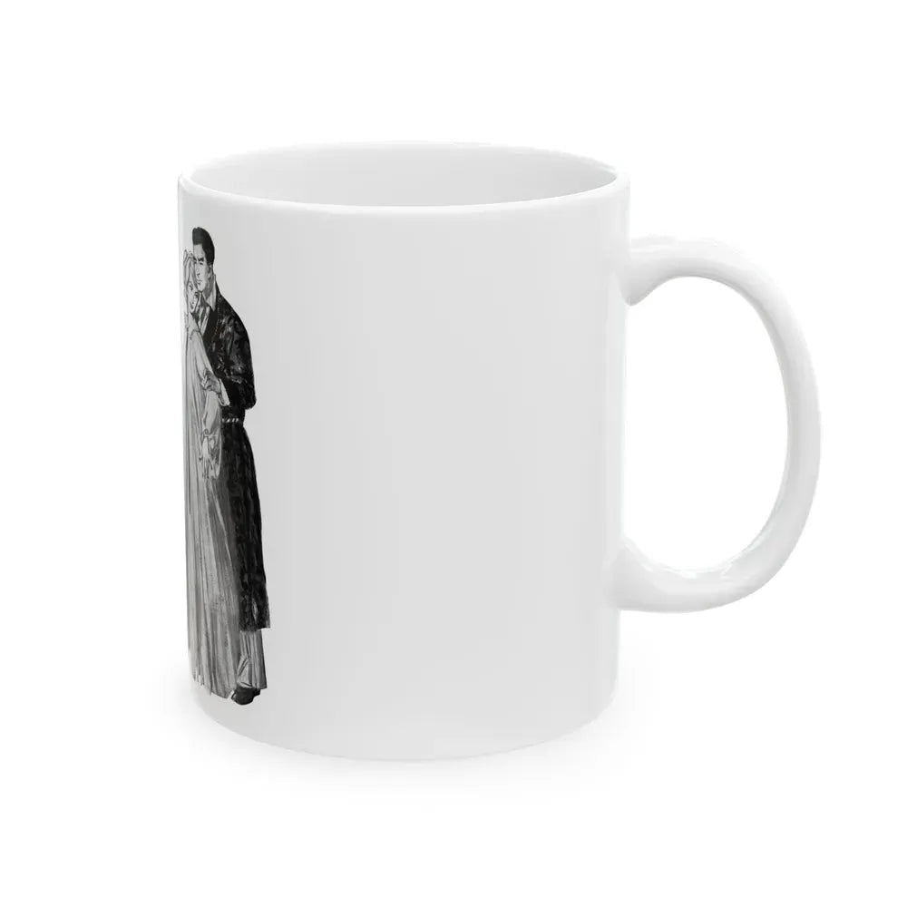 Hand In Glove by Ngaio Marsh, Woman's Home Journal, 1962 - White Coffee Mug - Go Mug Yourself