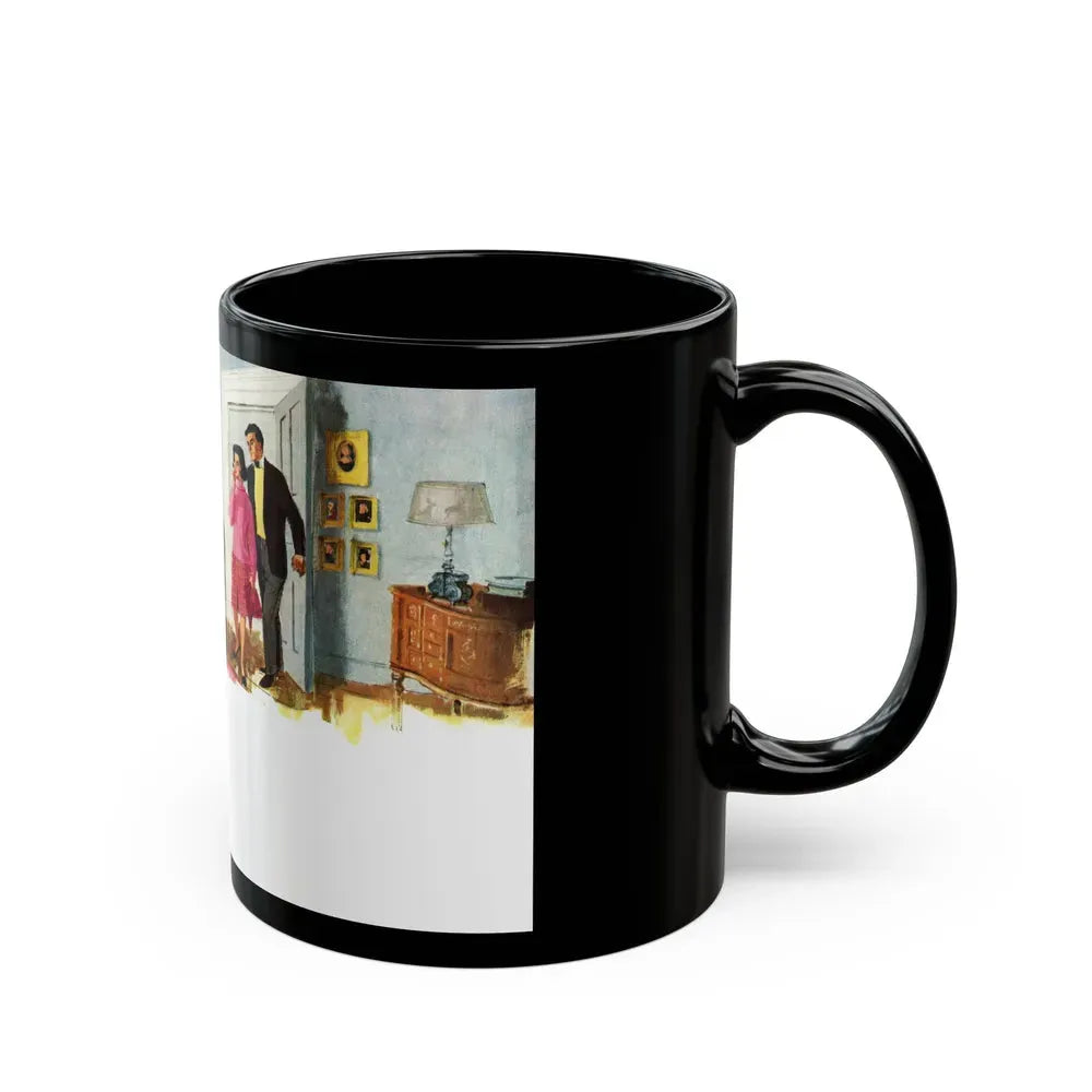 Hand In Glove by Ngaio Marsh, Woman's Journal, 1962 - Black Coffee Mug - Go Mug Yourself