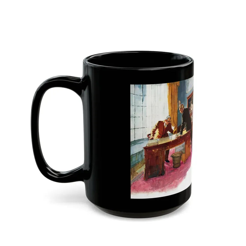 Hand In Glove by Ngaio Marsh, Woman's Journal, 1962 - Black Coffee Mug - Go Mug Yourself