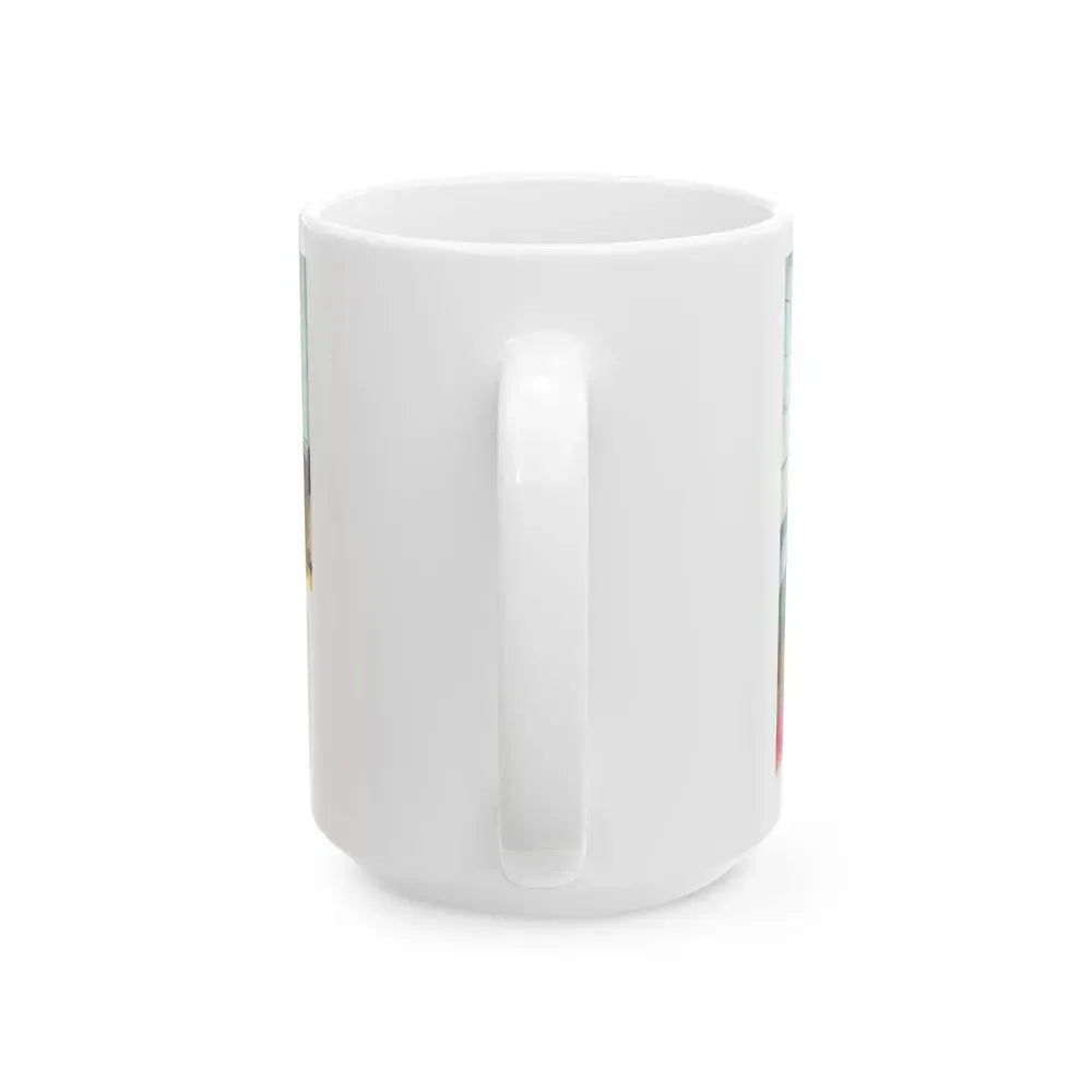 Hand In Glove by Ngaio Marsh, Woman's Journal, 1962 - White Coffee Mug - Go Mug Yourself