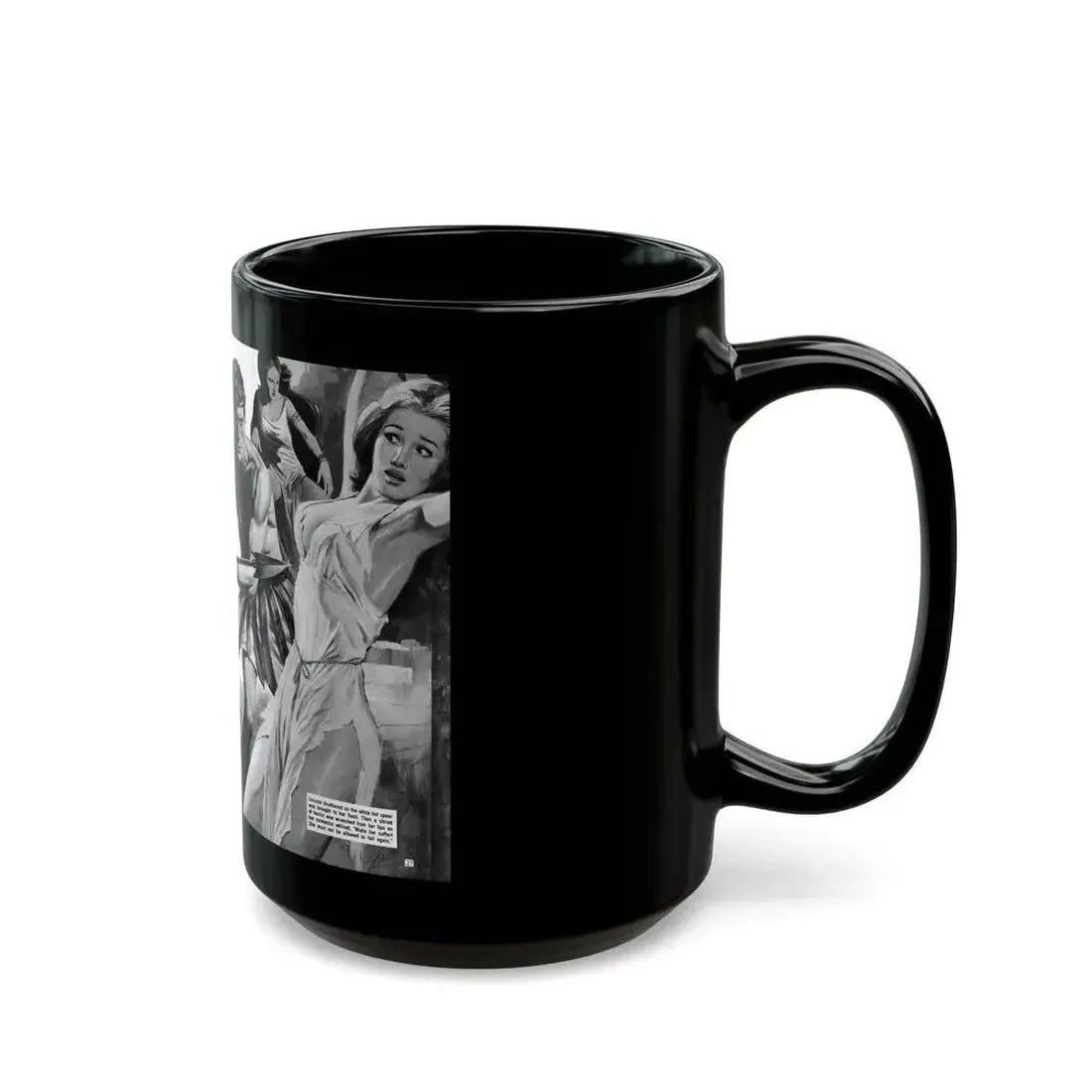 Hand Maidens of Horror in the Court of the Damned, World of Men - Black Coffee Mug - Go Mug Yourself