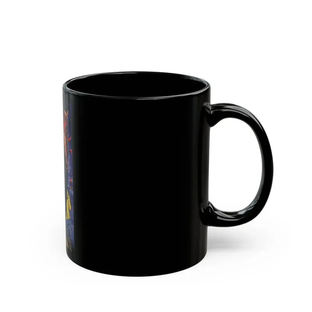 Hand Me Down Bride by Irene Wempe, The Saturday Evening Post, October 12, 1957 - Black Coffee Mug - Go Mug Yourself