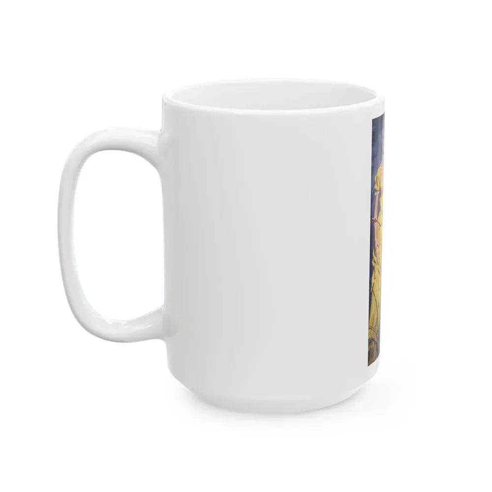 Hand Me Down Bride by Irene Wempe, The Saturday Evening Post, October 12, 1957 - White Coffee Mug - Go Mug Yourself