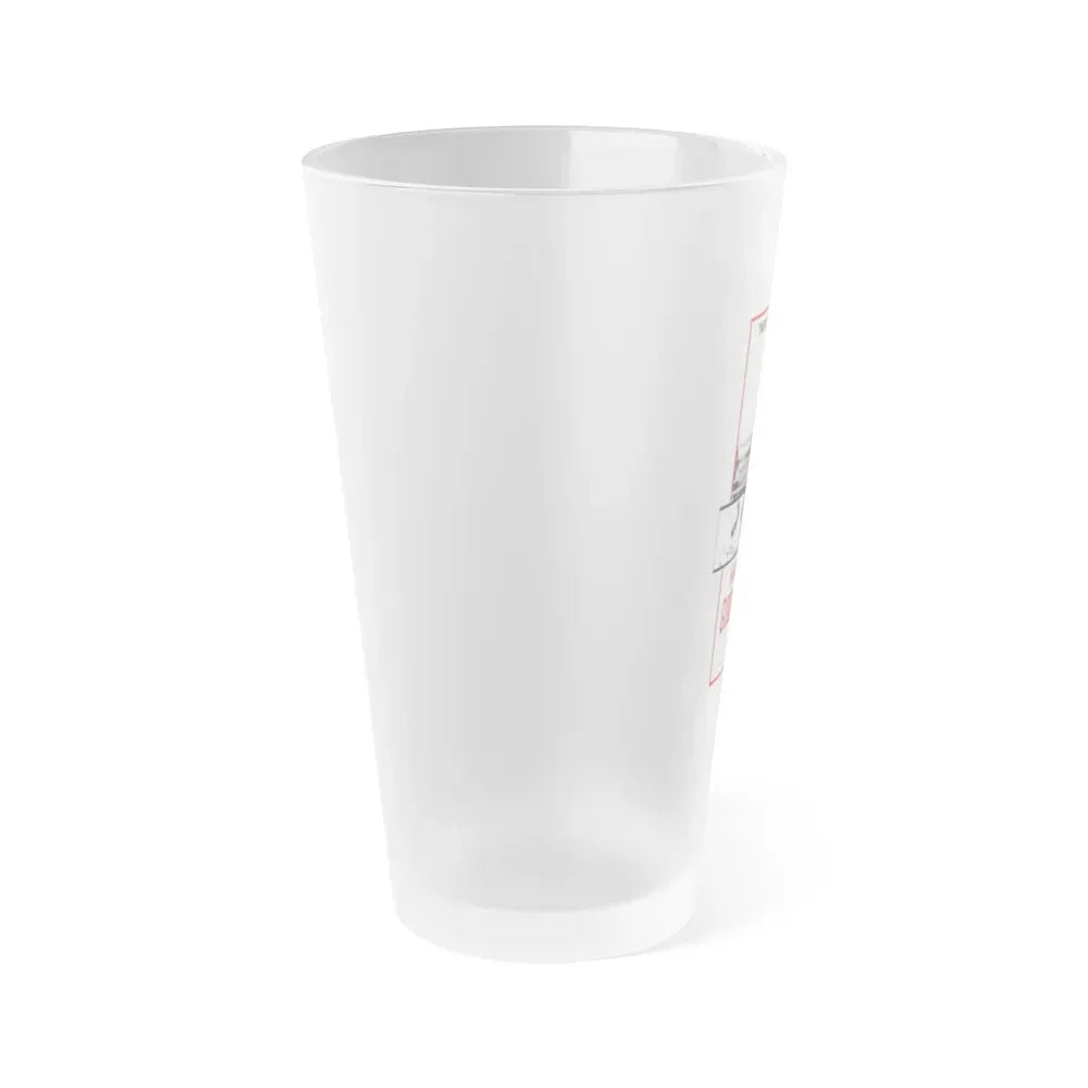 HAND OF THE GODFATHER 1972 Movie Poster - Frosted Pint Glass 16oz - Go Mug Yourself