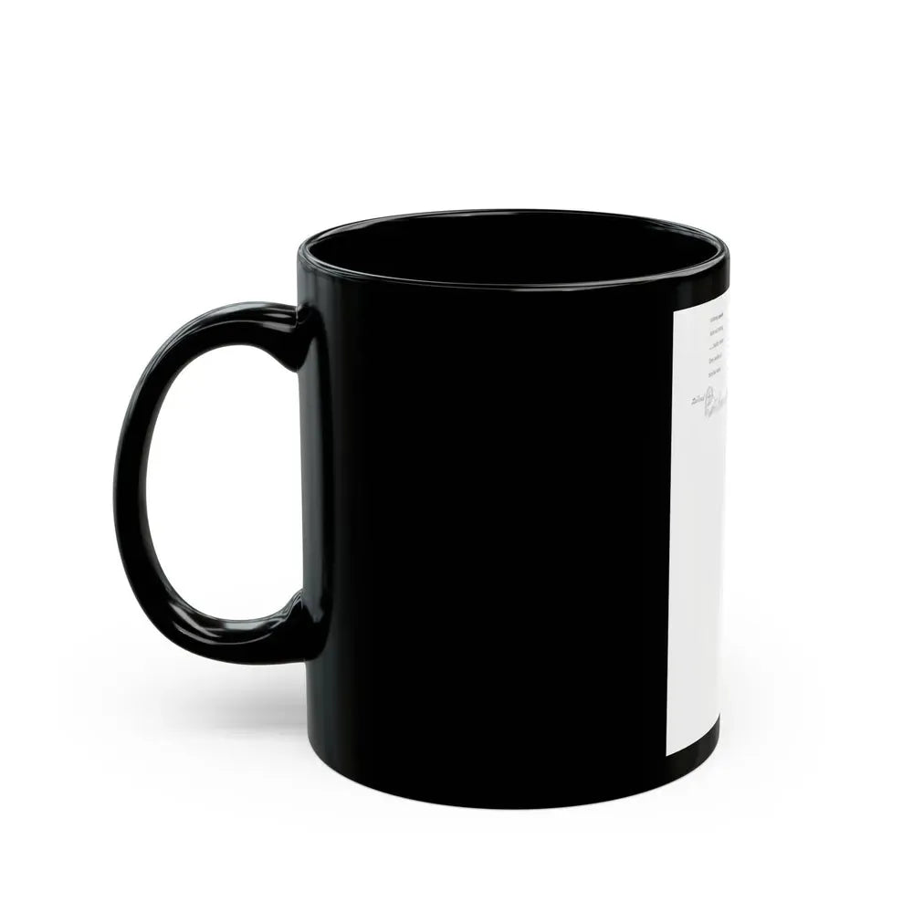 Handmachers fashion illustration (1), 1948 - Black Coffee Mug - Go Mug Yourself