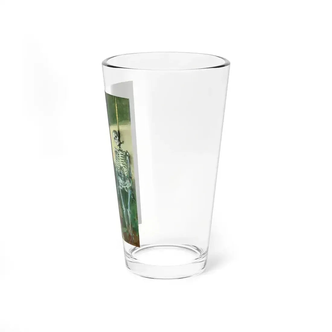 Hanged Skeleton, Pulp Magazine cover (c. 1930s) - Pint Glass 16oz - Go Mug Yourself