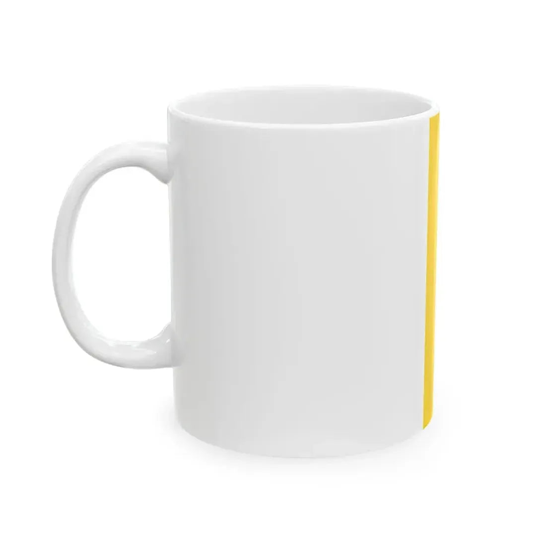 Hanging flag of Upper Silesia (Poland) White Coffee Mug - Go Mug Yourself