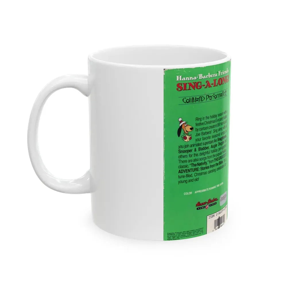HANNA BARBERA FRIENDS SING A LONG (VHS COVER) - White Coffee Mug - Go Mug Yourself