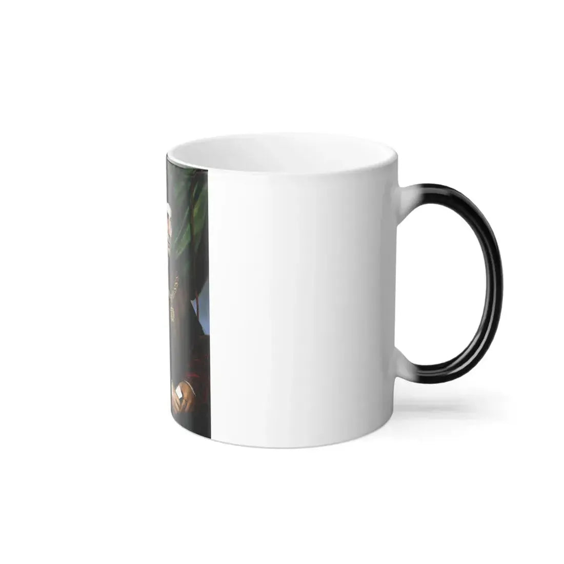 Hans Holbein (c1497-1543) Sir Thomas More - Oil on oak panel 1527 - Color Changing Mug 11oz - Go Mug Yourself
