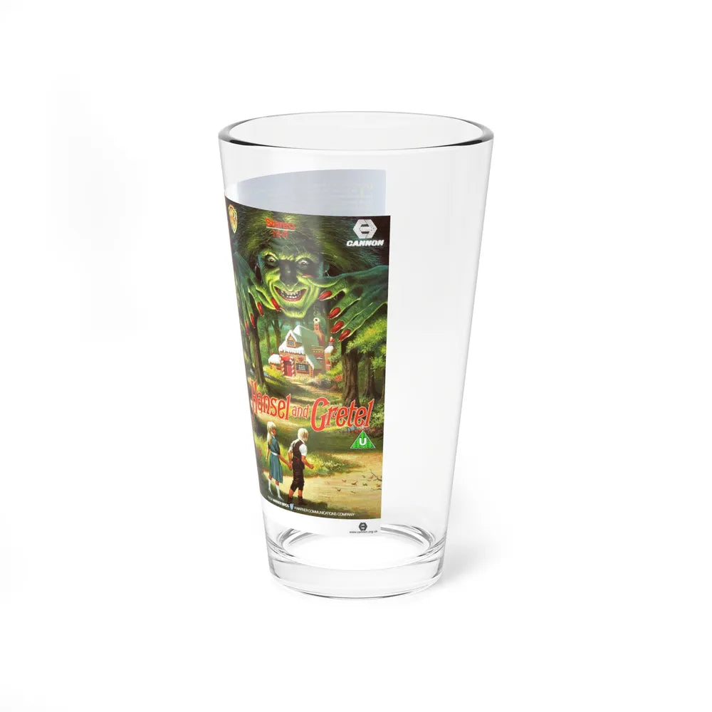 HANSEL AND GRETEL (VHS COVER) Pint Glass 16oz - Go Mug Yourself