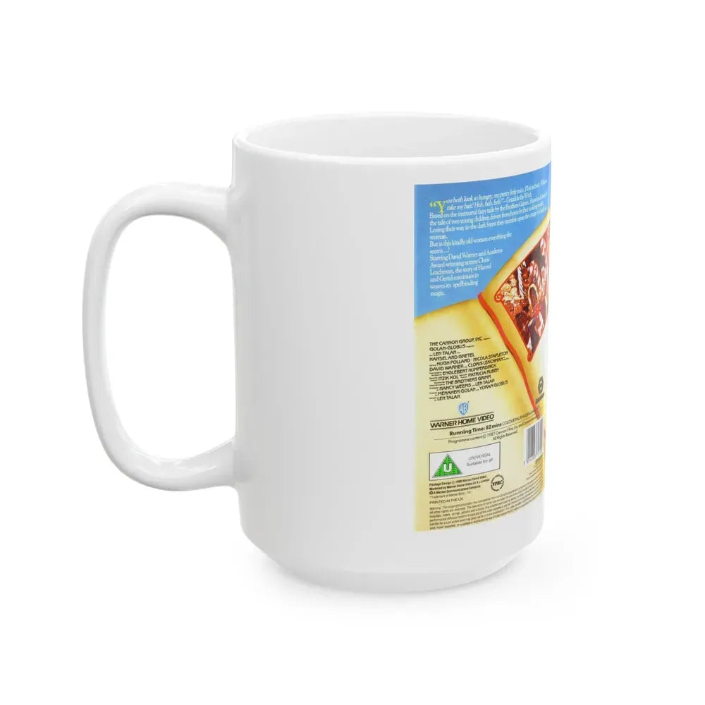 HANSEL AND GRETEL (VHS COVER) - White Coffee Mug - Go Mug Yourself