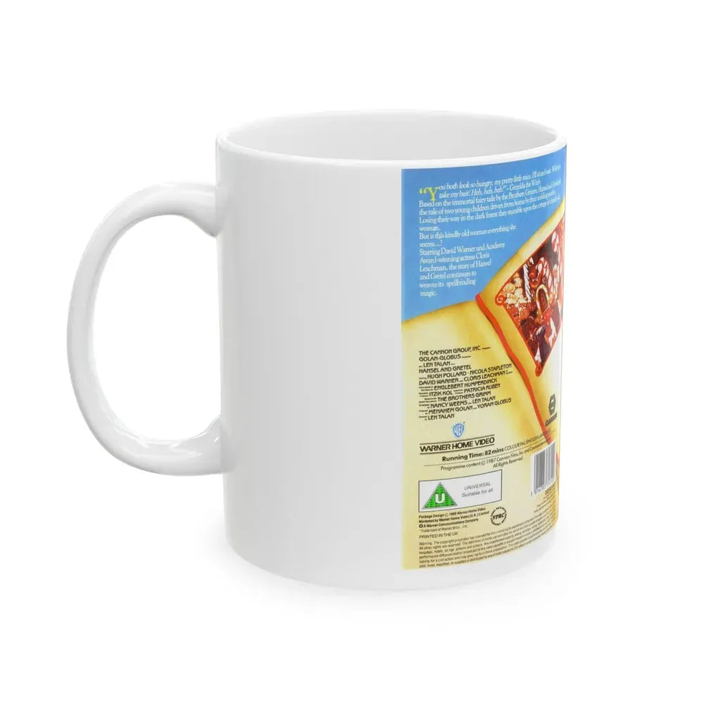 HANSEL AND GRETEL (VHS COVER) - White Coffee Mug - Go Mug Yourself
