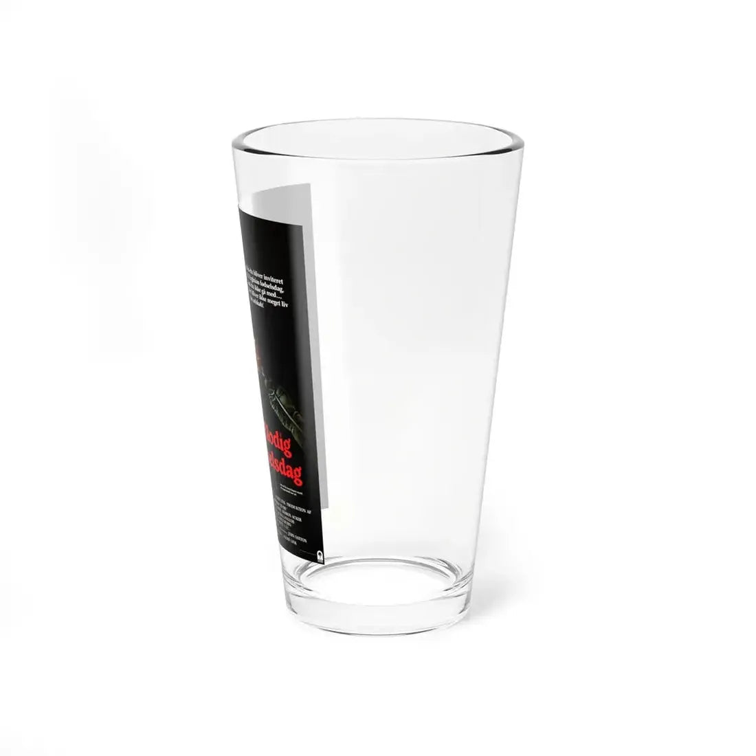 HAPPY BIRTHDAY TO ME (DANISH) 1981 Movie Poster - Pint Glass 16oz - Go Mug Yourself