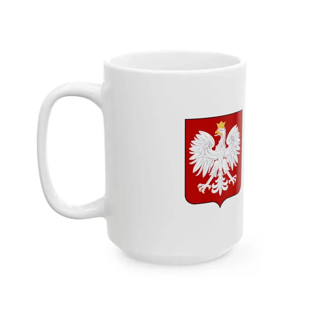 Harbour Authorities flag in Free City of Danzig (Poland) White Coffee Mug - Go Mug Yourself