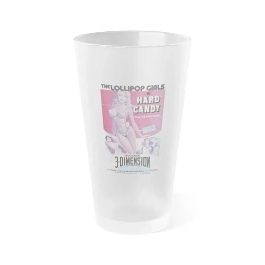 HARD CANDY 1976 Movie Poster - Frosted Pint Glass 16oz 16oz Frosted - Go Mug Yourself