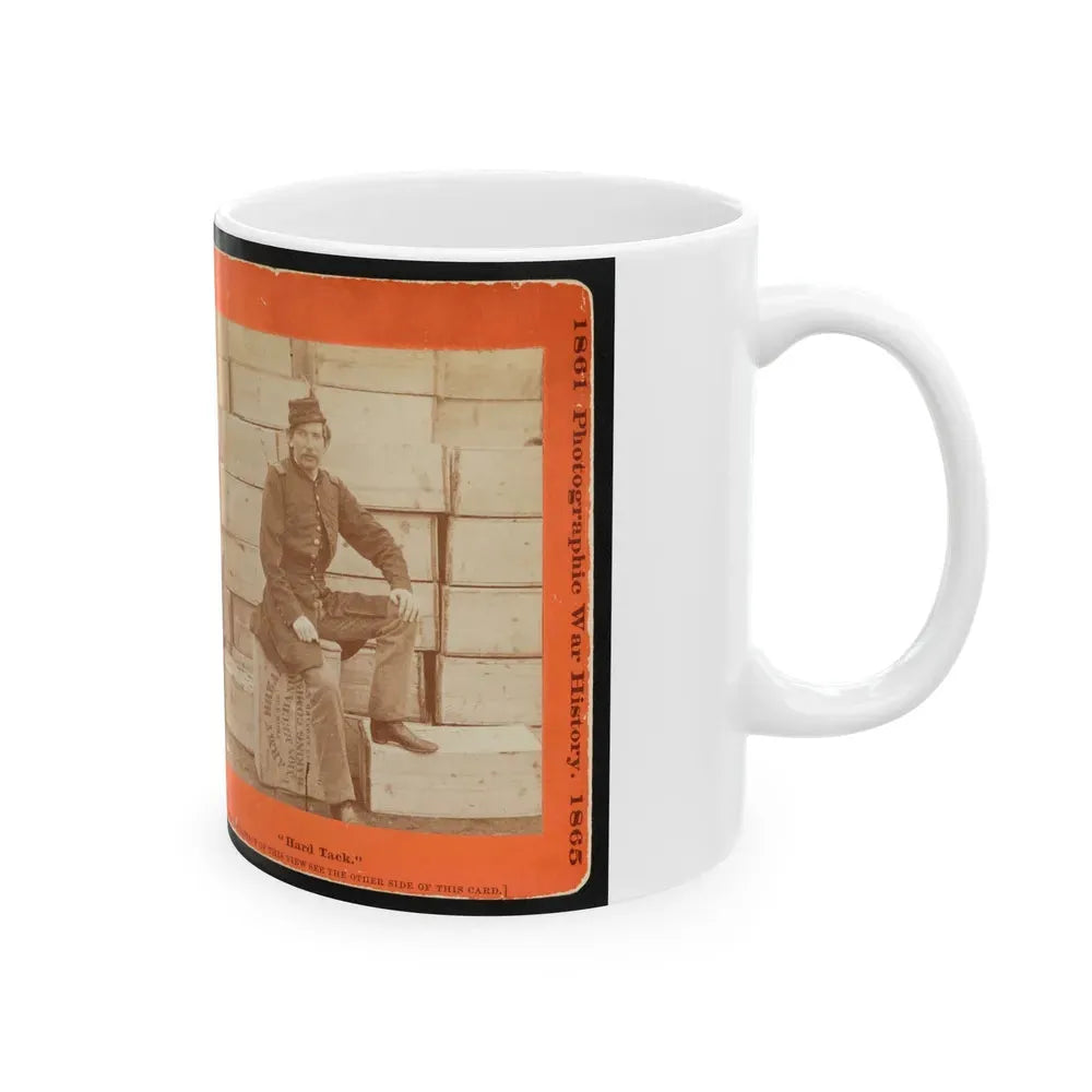 Hard Tack 001 (U.S. Civil War) White Coffee Mug - Go Mug Yourself