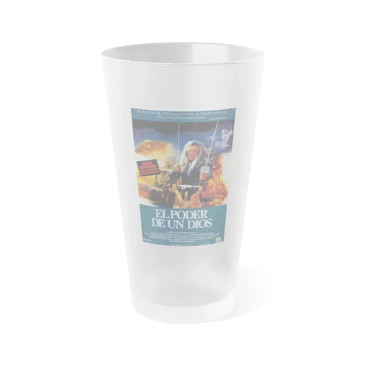 HARD TO BE A GOD 1989 Movie Poster - Frosted Pint Glass 16oz 16oz Frosted - Go Mug Yourself