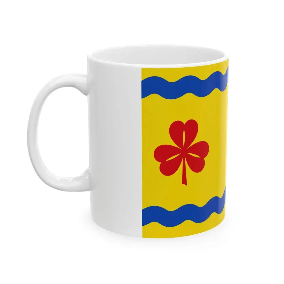 Hardenberg vlag (Netherlands) White Coffee Mug - Go Mug Yourself