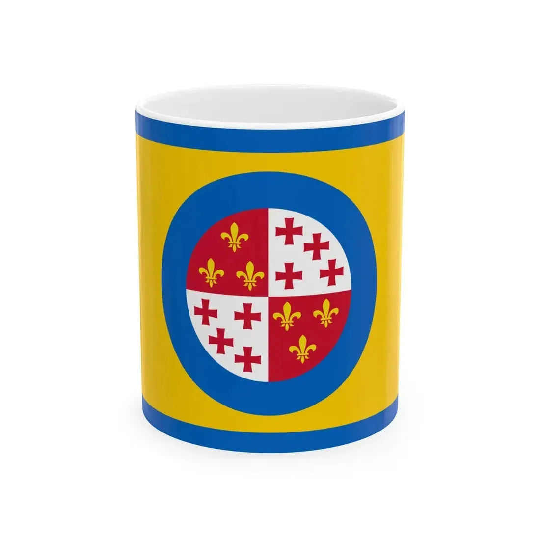 Harlingen flag (Netherlands) White Coffee Mug 11oz - Go Mug Yourself