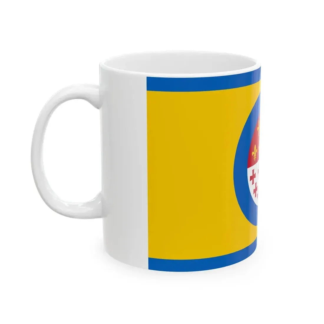 Harlingen flag (Netherlands) White Coffee Mug - Go Mug Yourself