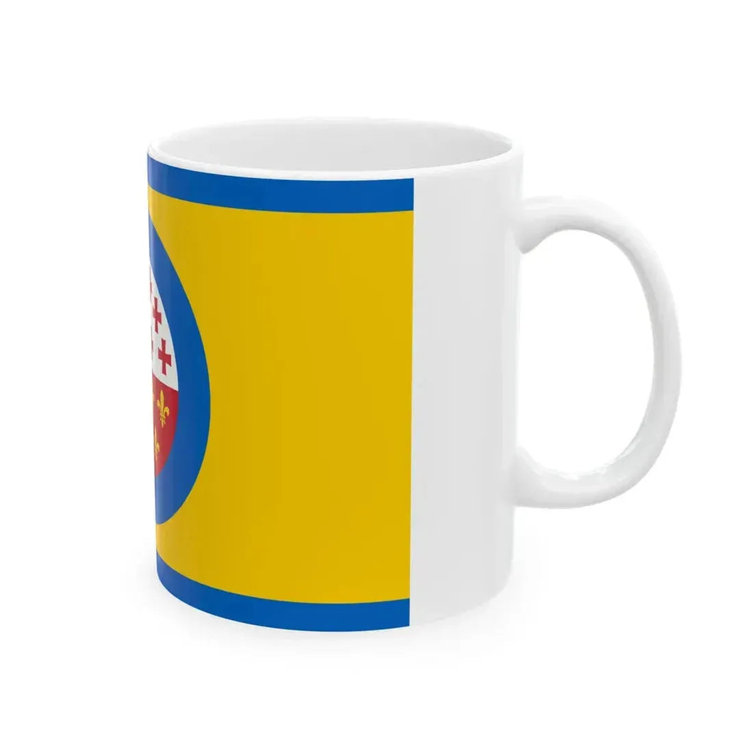Harlingen flag (Netherlands) White Coffee Mug - Go Mug Yourself