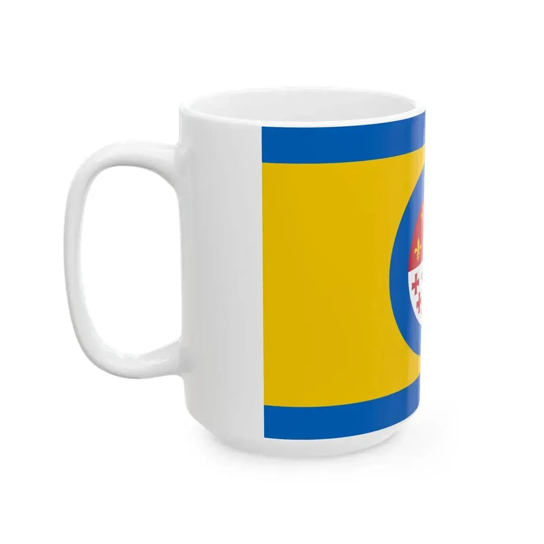 Harlingen flag (Netherlands) White Coffee Mug - Go Mug Yourself