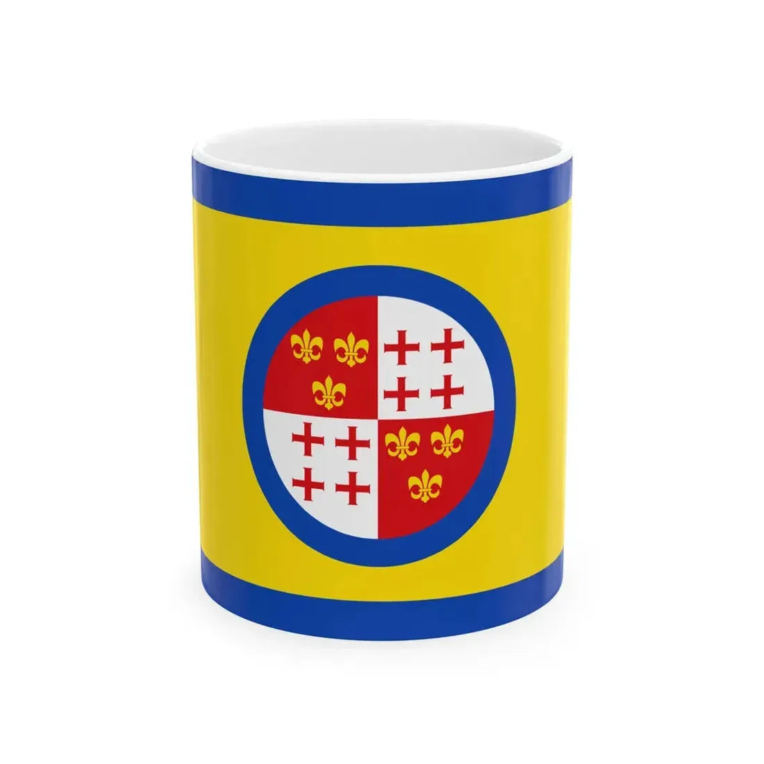 Harlingen vlag (Netherlands) White Coffee Mug 11oz - Go Mug Yourself