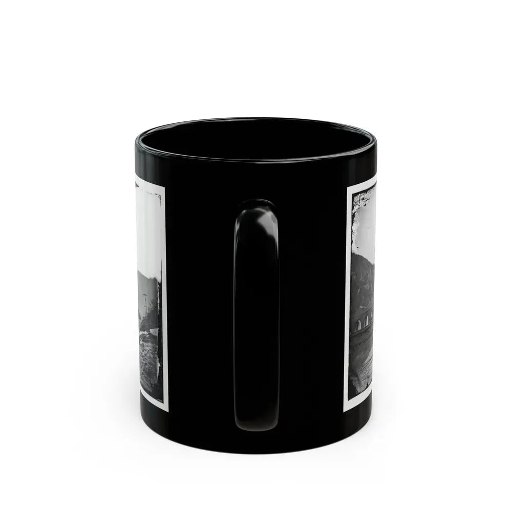 Harper's Ferry, W. Va. Ruins Of Arsenal (U.S. Civil War) Black Coffee Mug - Go Mug Yourself