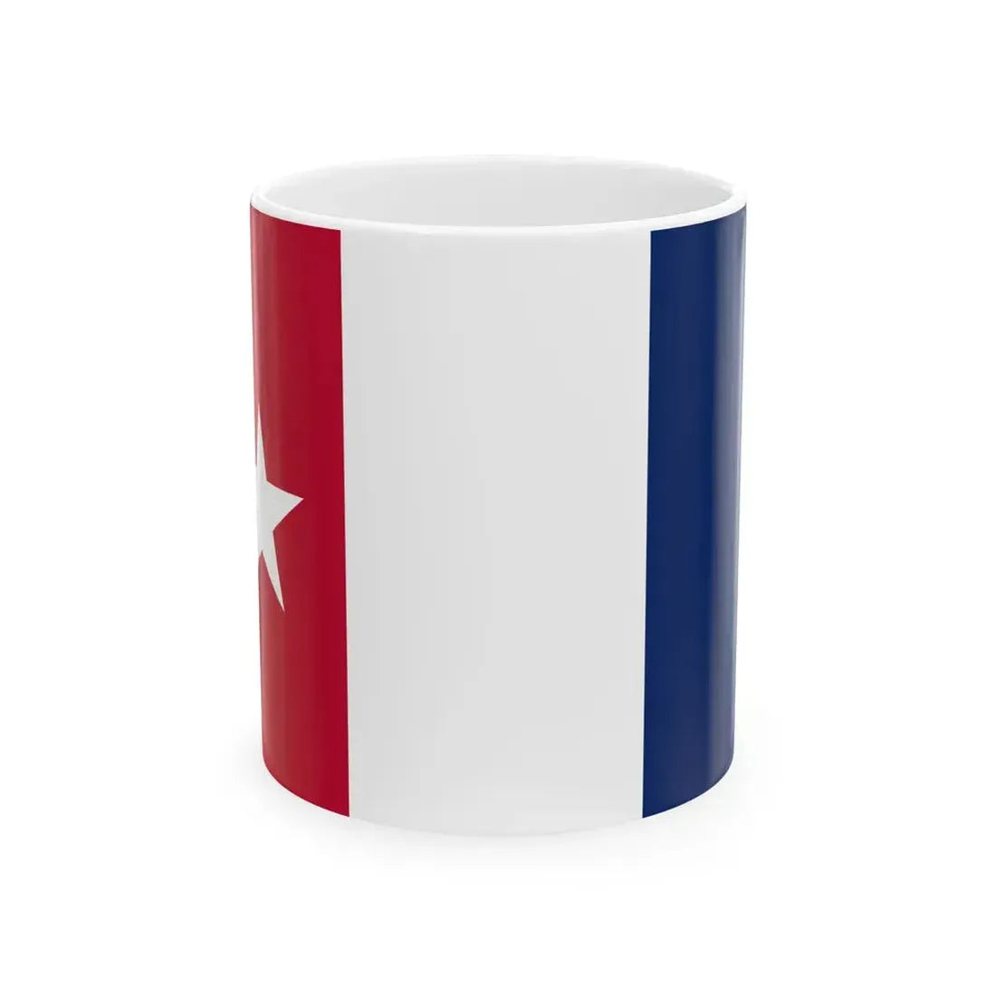 Harrisburg volunteers flag (United States) White Coffee Mug 11oz - Go Mug Yourself