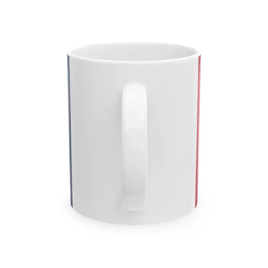 Harrisburg volunteers flag (United States) White Coffee Mug - Go Mug Yourself