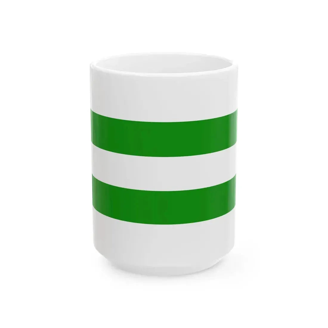 Hasselt B vlag (Belgium) White Coffee Mug 15oz - Go Mug Yourself