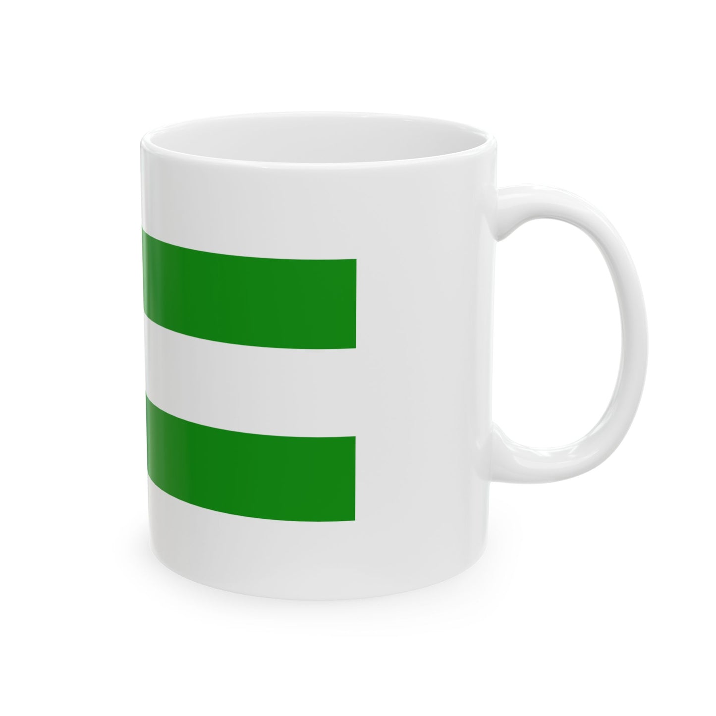 Hasselt B vlag (Belgium) White Coffee Mug-Go Mug Yourself