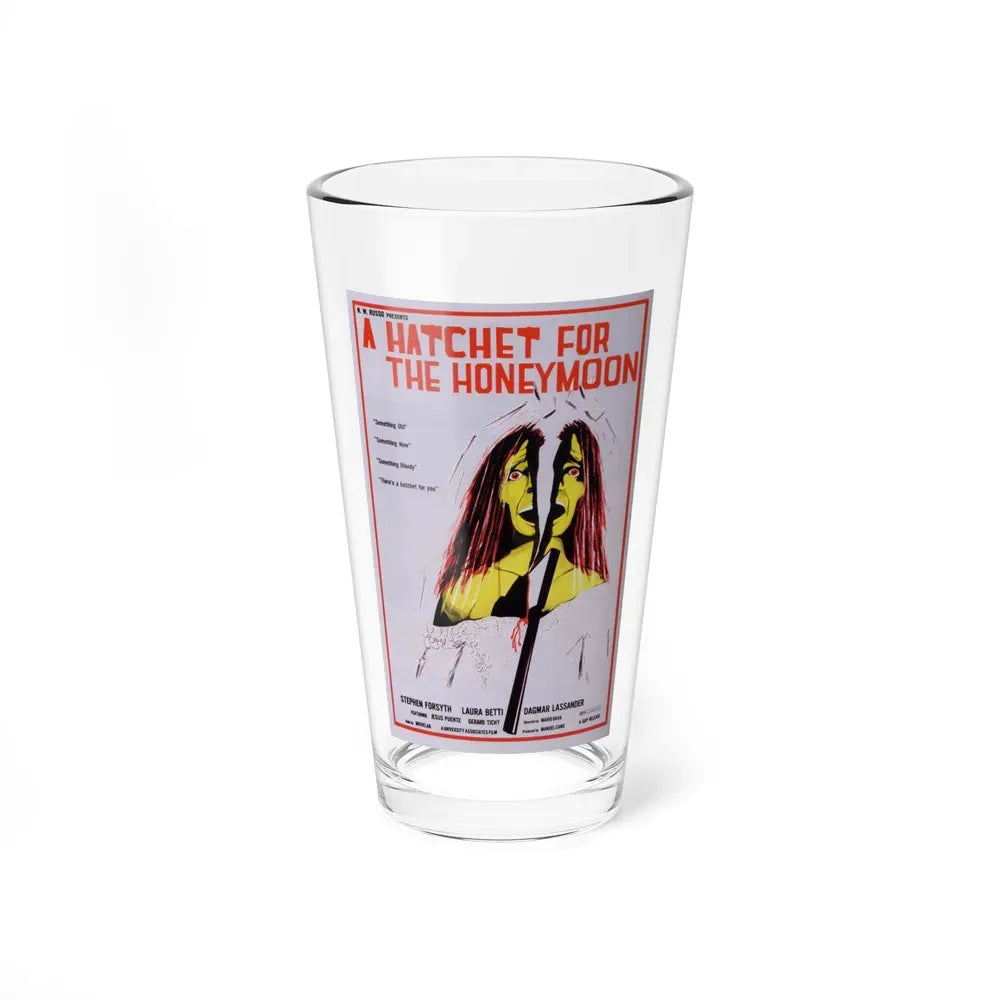 HATCHET FOR THE HONEYMOON (2) 1970 Movie Poster - Pint Glass 16oz 16oz - Go Mug Yourself