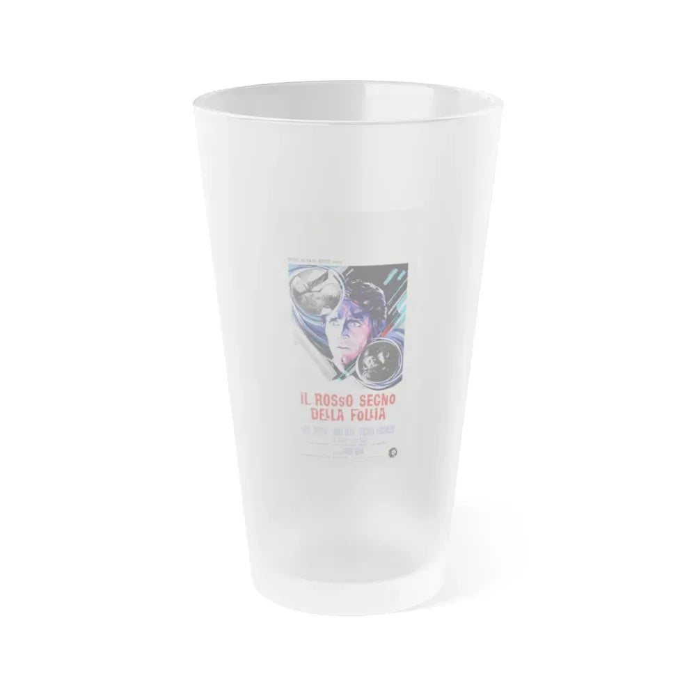 HATCHET FOR THE HONEYMOON (ITALIAN) 1970 Movie Poster - Frosted Pint Glass 16oz 16oz Frosted - Go Mug Yourself