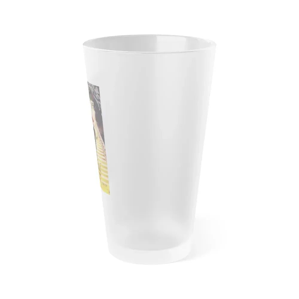 HATCHET FOR THE HONEYMOON (SPANISH) 1970 Movie Poster - Frosted Pint Glass 16oz - Go Mug Yourself