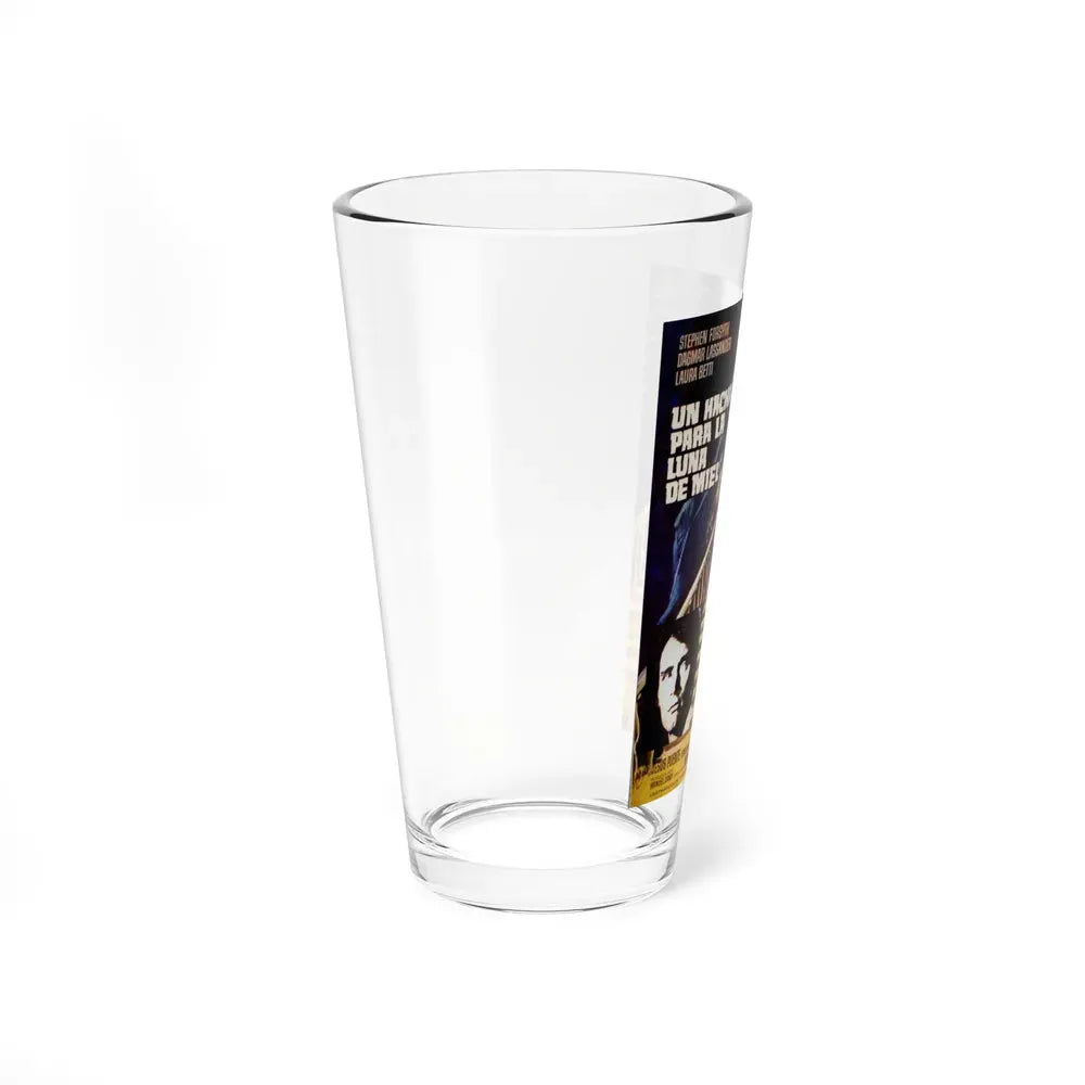 HATCHET FOR THE HONEYMOON (SPANISH) 1970 Movie Poster - Pint Glass 16oz - Go Mug Yourself