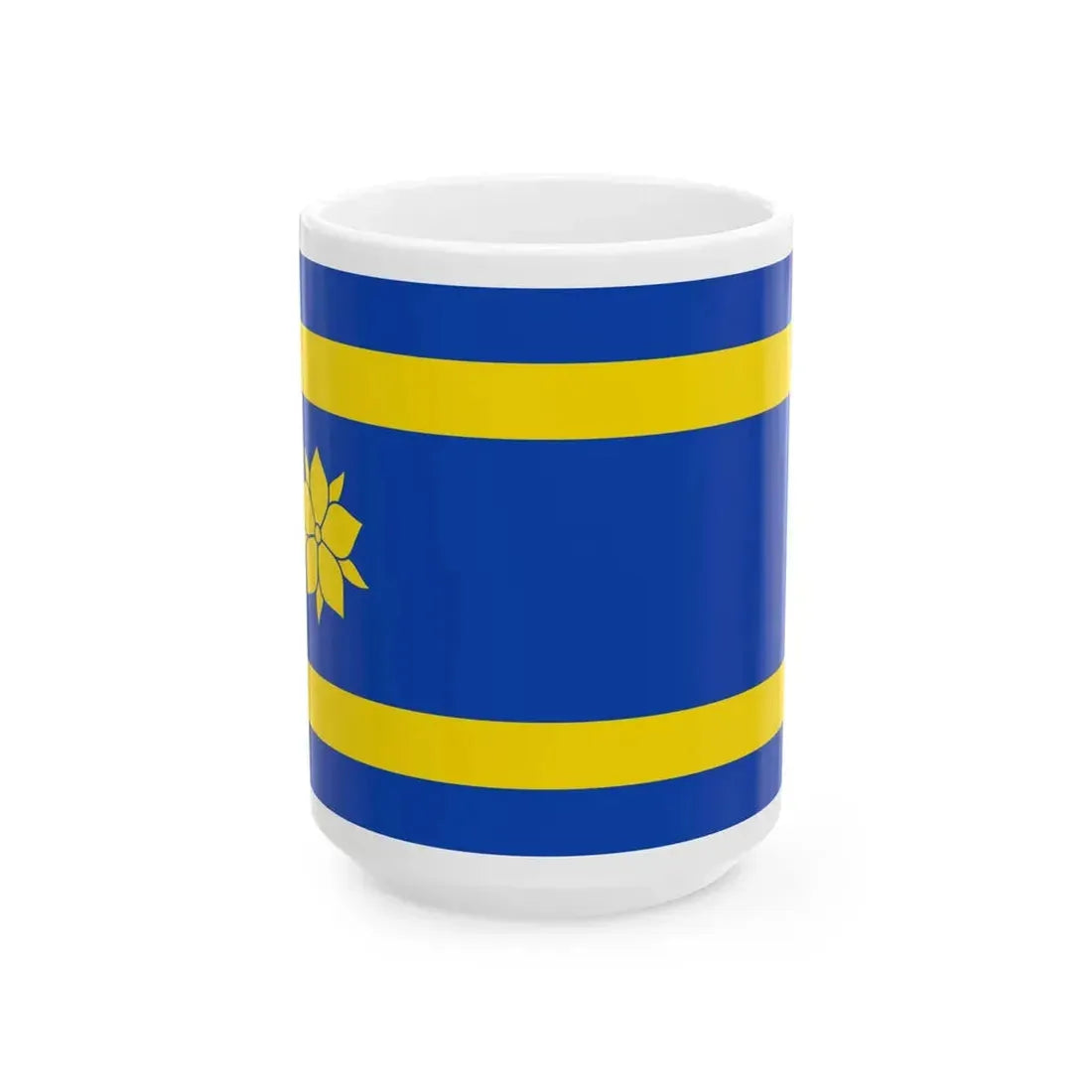 Hattem vlag (Netherlands) White Coffee Mug 15oz - Go Mug Yourself