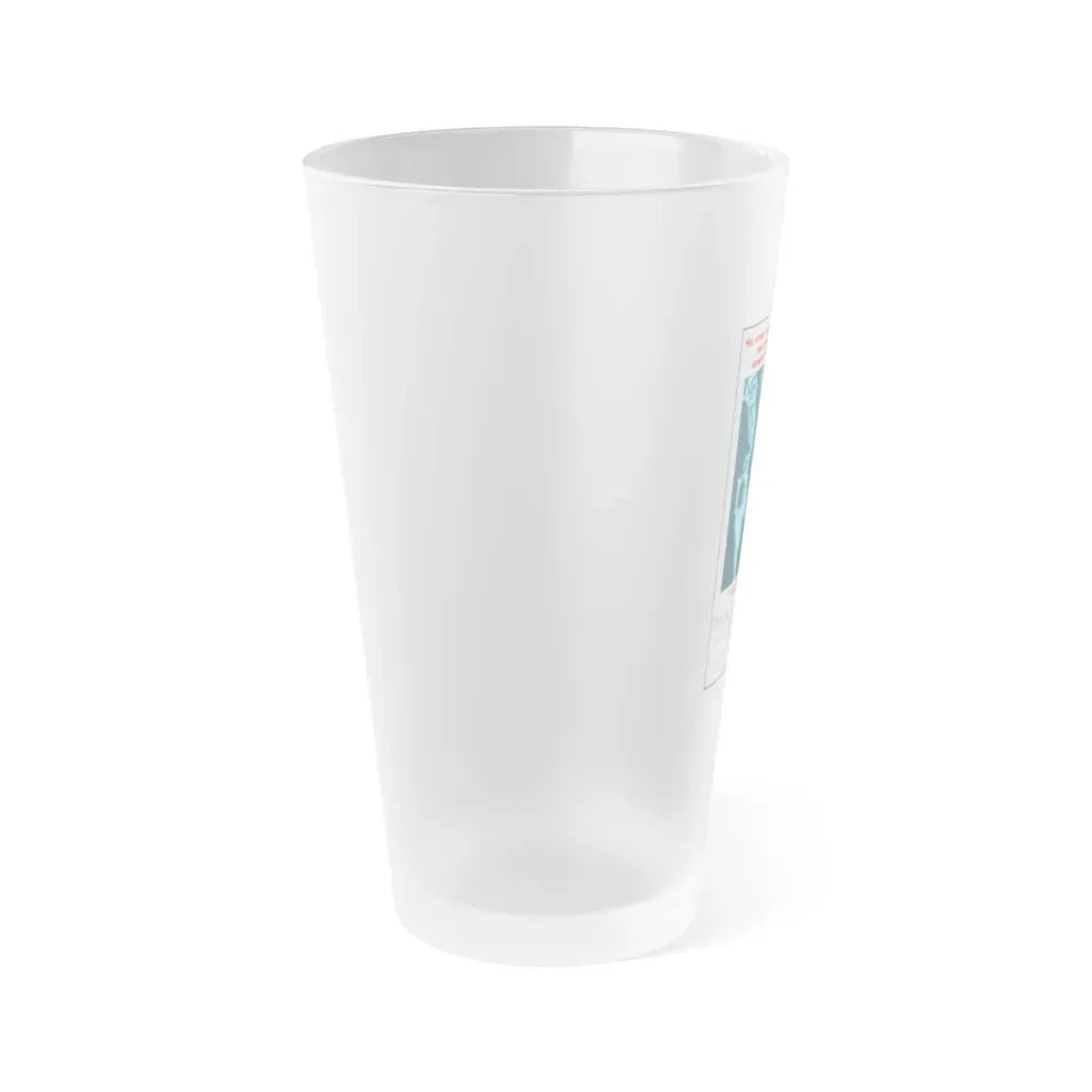 HAUSER'S MEMORY 1970 Movie Poster - Frosted Pint Glass 16oz - Go Mug Yourself