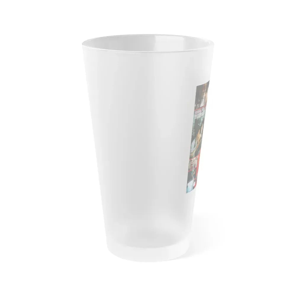 HAUSU (ASIAN) 1977 Movie Poster - Frosted Pint Glass 16oz - Go Mug Yourself