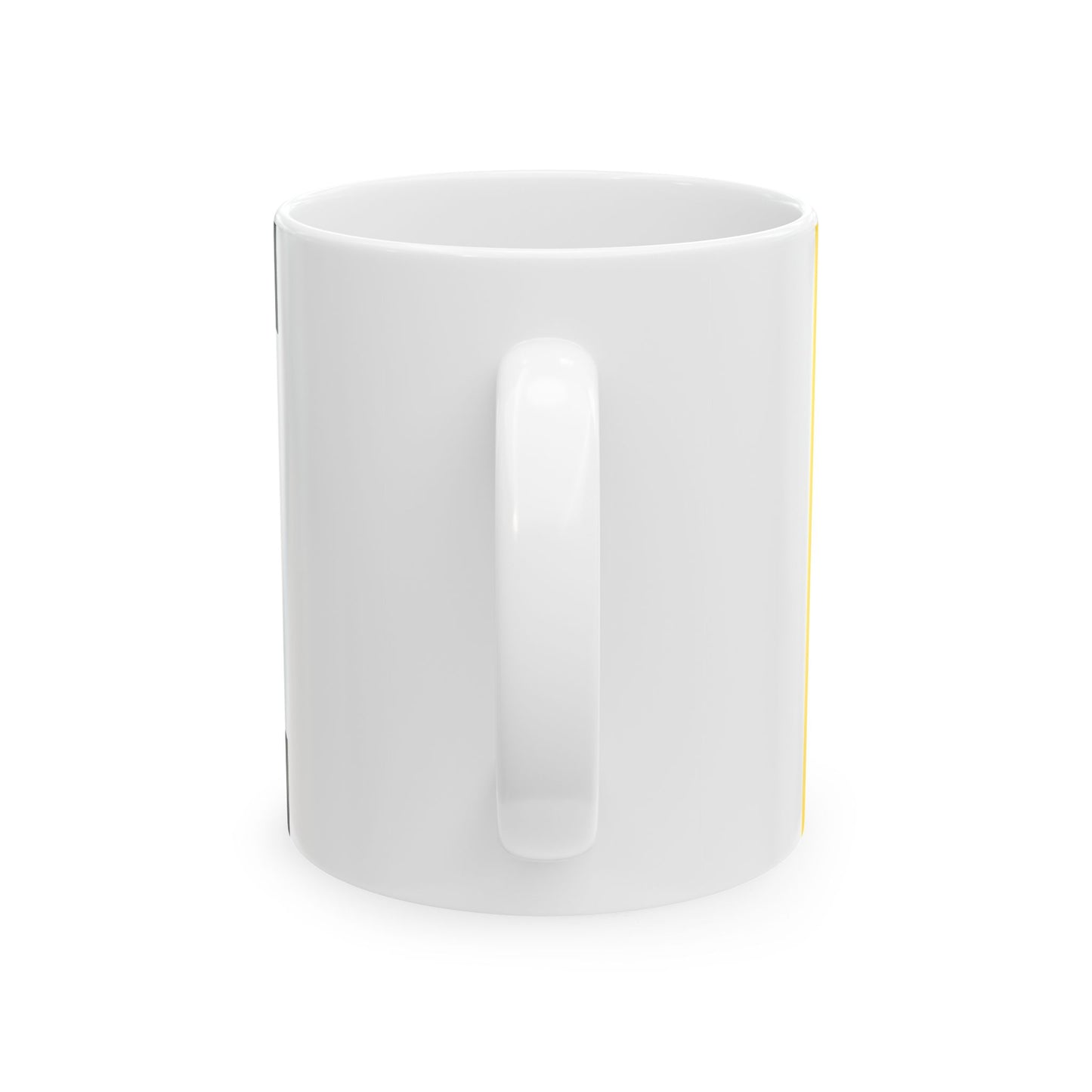 Haut-Leon traditional district flag (France) White Coffee Mug-Go Mug Yourself