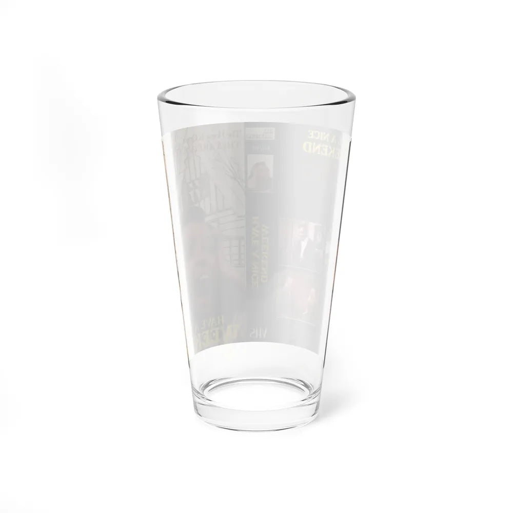 HAVE A NICE WEEKEND (VHS COVER) Pint Glass 16oz - Go Mug Yourself