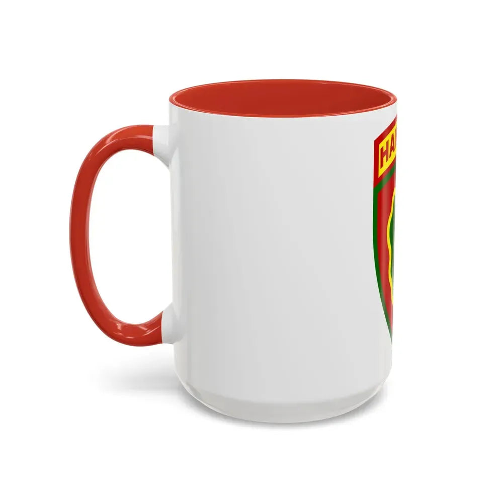 Hawaiian Division (U.S. Army) Accent Coffee Mug - Go Mug Yourself