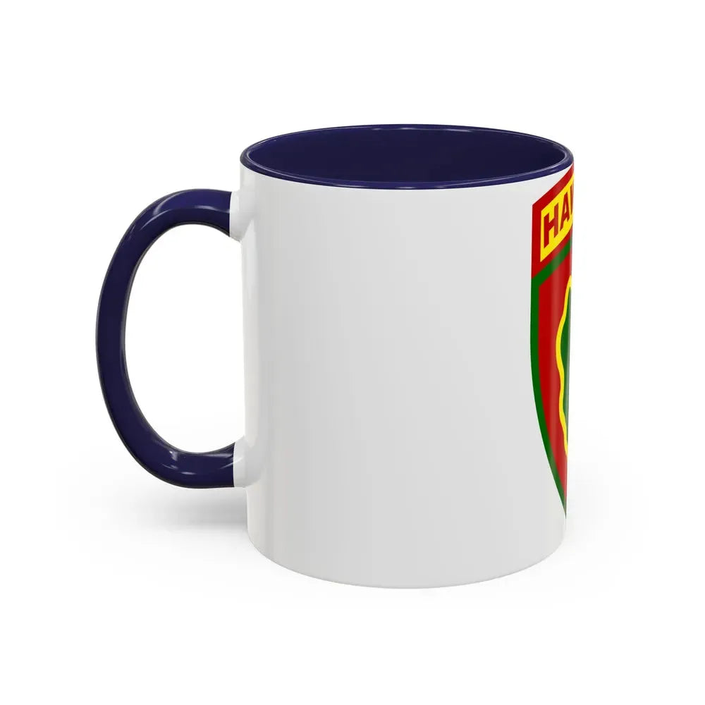 Hawaiian Division (U.S. Army) Accent Coffee Mug - Go Mug Yourself