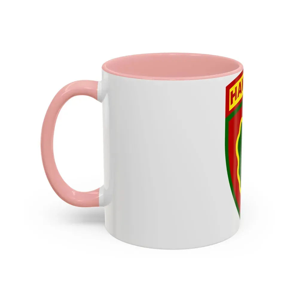 Hawaiian Division (U.S. Army) Accent Coffee Mug - Go Mug Yourself